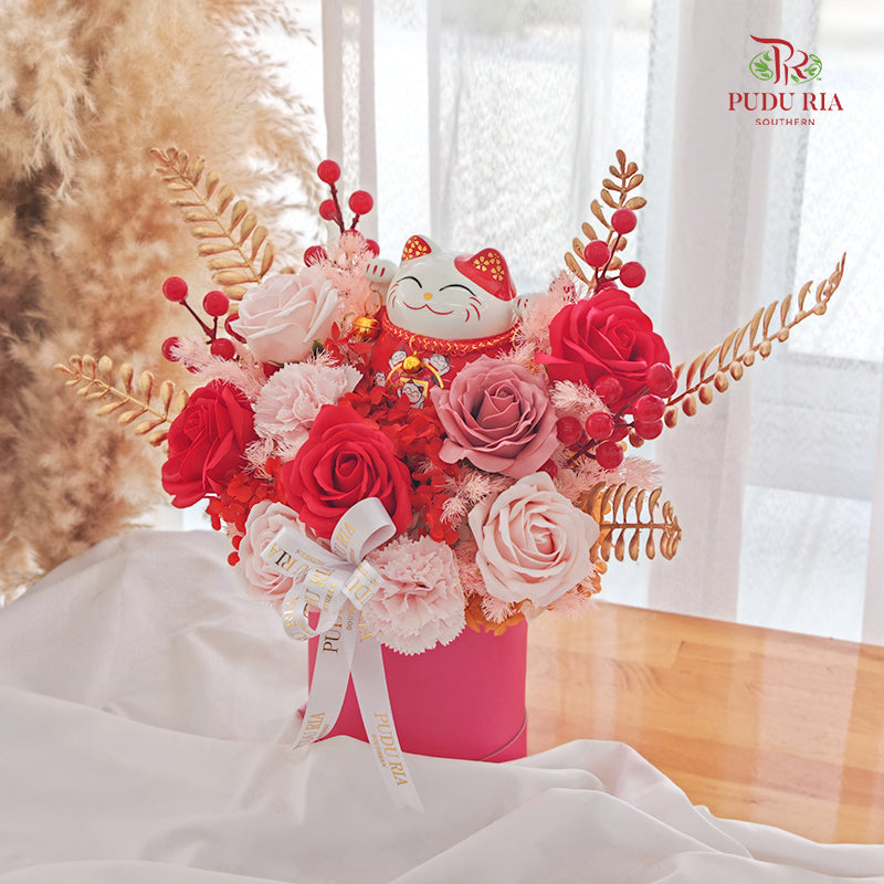 Grand Opening Lucky Cat Arrangement #2