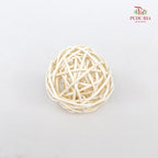 CNY Rattan Ball (10 Units) - White