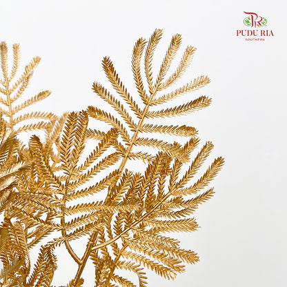 Gold Artificial Mimosa Pudica (Per Stem)