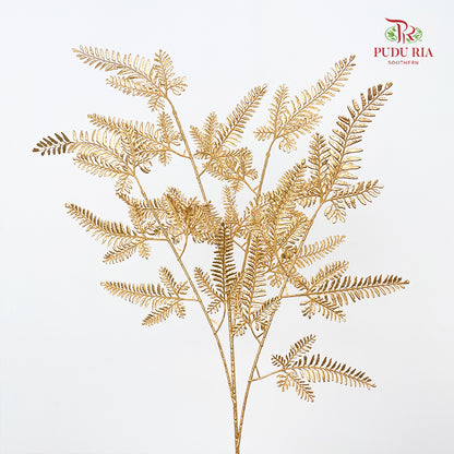 Gold Artificial Fern (Per Stem)