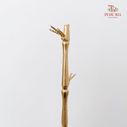 Gold Artificial Bamboo (Per Stem)