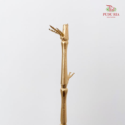 Gold Artificial Bamboo (Per Stem)