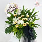 Condolence Flower Arrangement Stand #30