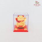 3' Solar Lucky Cat Gold (Swing) - FBA074#2