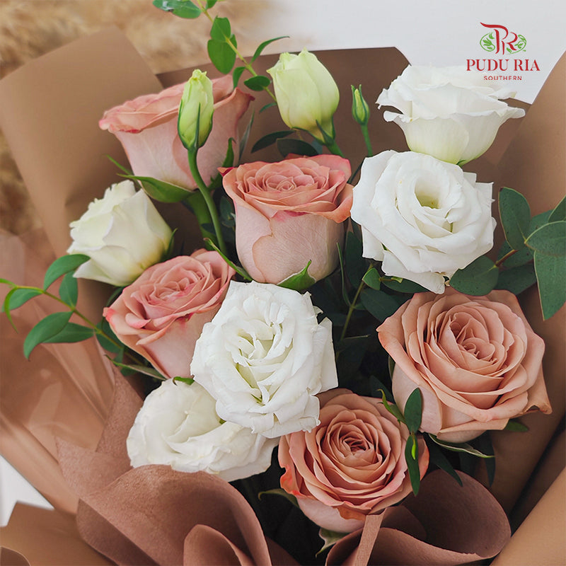Cappuccino Rose Bouquet