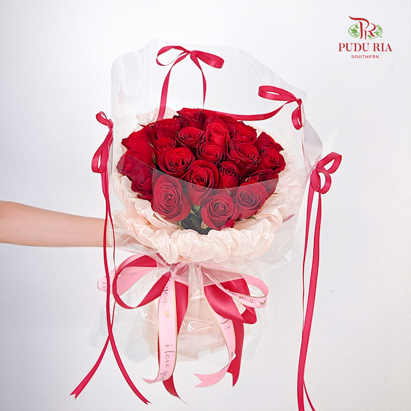 Red Rose Bouquet (20 Stems)