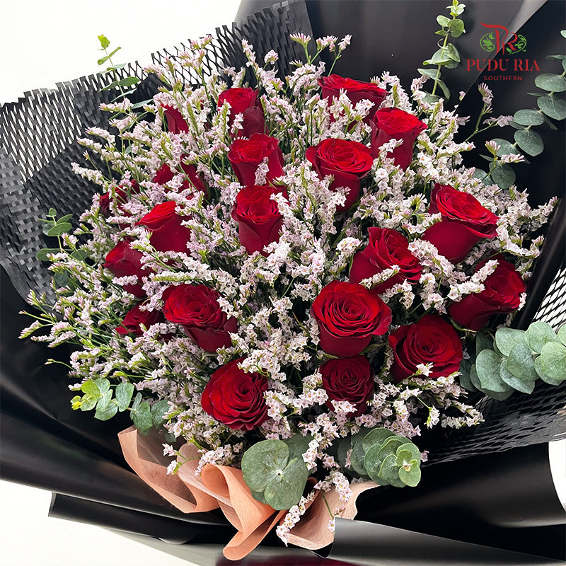 Red Rose Bouquet (20 Stems)