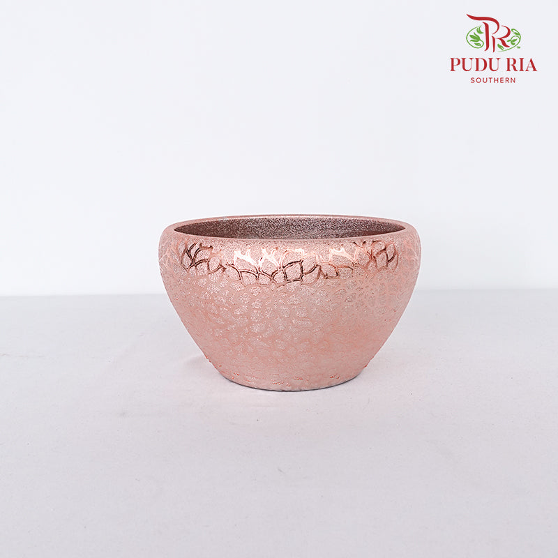 Yu-573 Rose Gold Pot