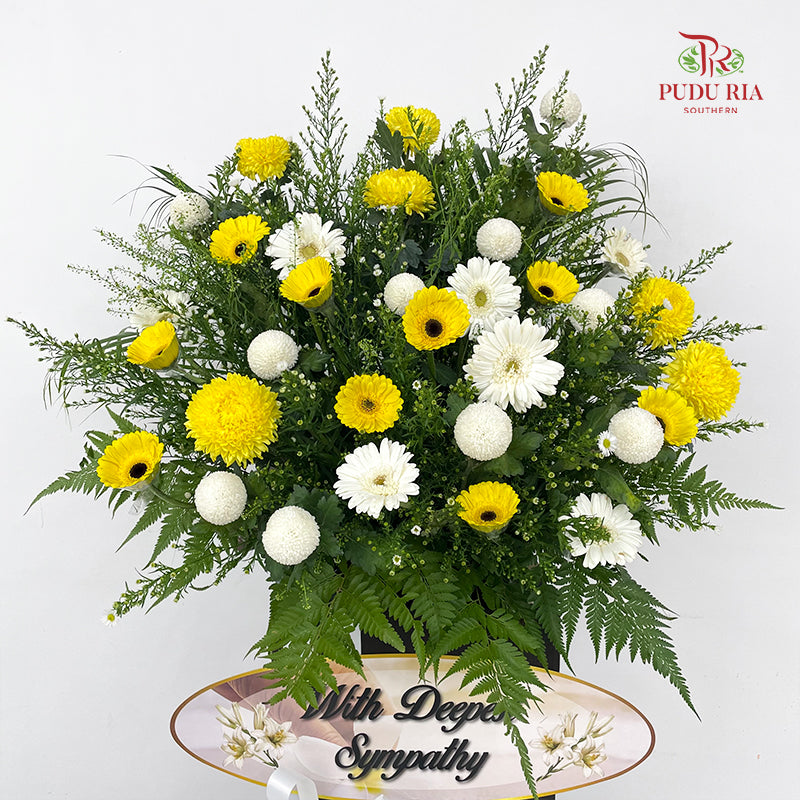 Condolence Flower Arrangement Stand #31