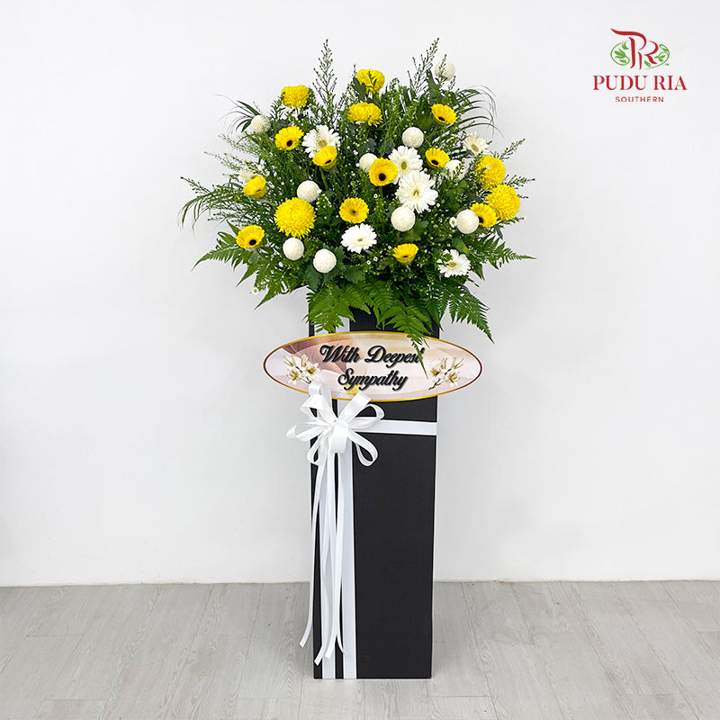 Condolence Flower Arrangement Stand #31