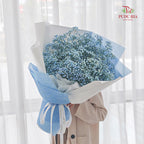 Baby Breath Blue Bouquet