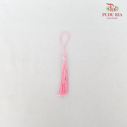 10' U Mini Tassel Pink