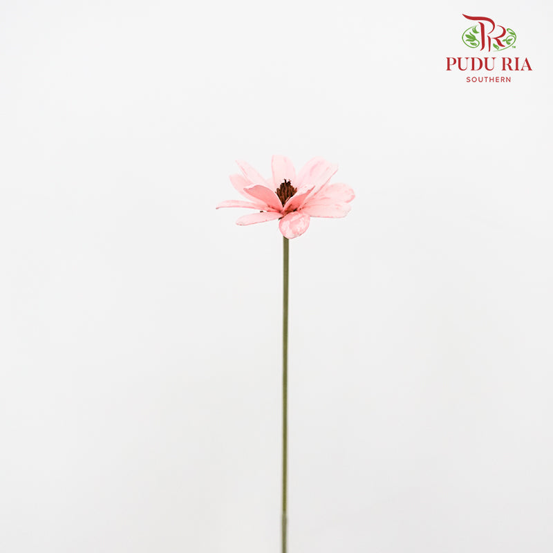 Dry Sunflower Seed Flower - Light Pink