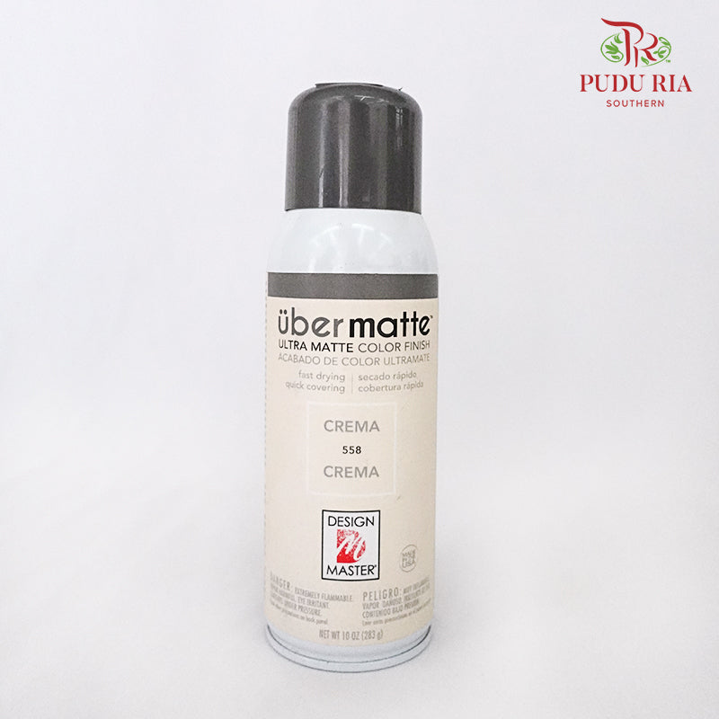 Design Master Colortool Spray - Ubermatte spray Crema (558) - Pudu Ria Florist Southern