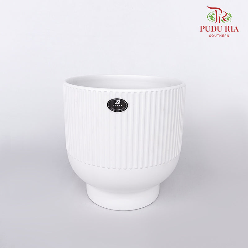 JW729000 White Pot