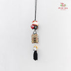 2' Maneki Neko Pendant Black - FBA104#3