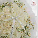 White Rose Bouquet (20 Stems)
