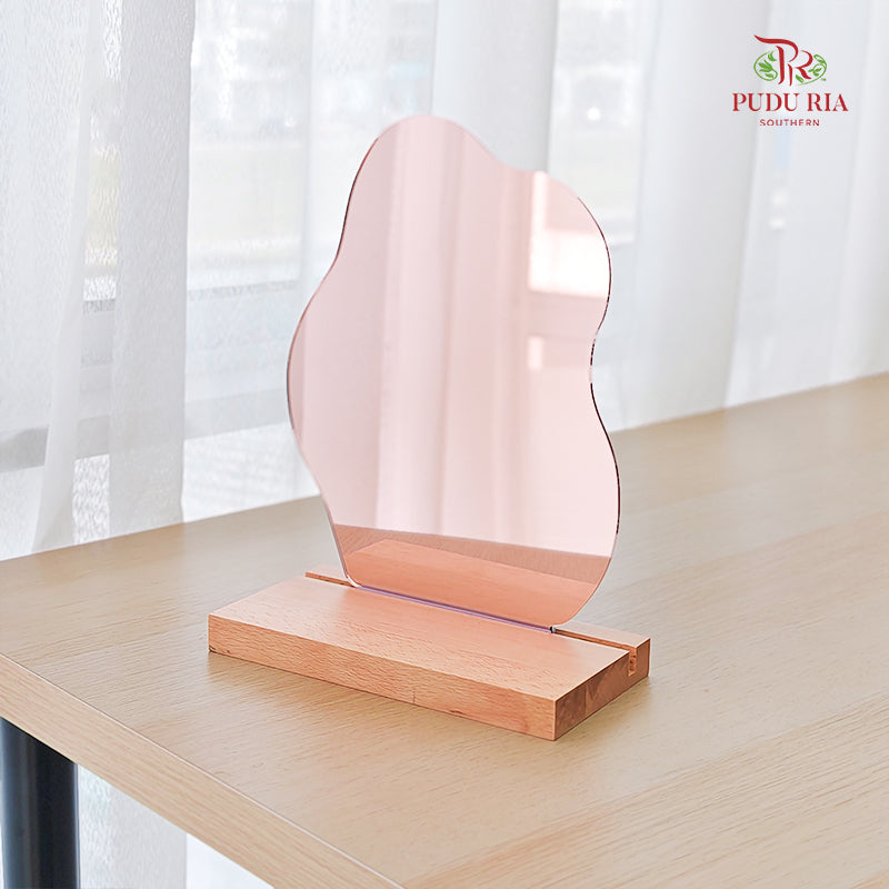 Cloud Shape Mirror Board (Stand & Rubber) - FBA114