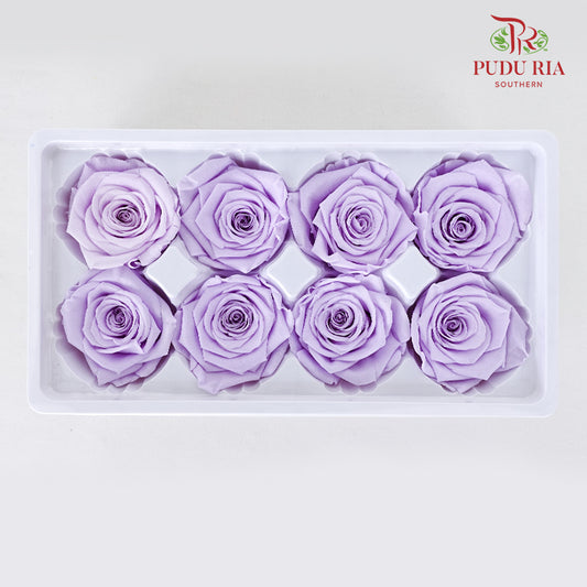 8 Bloom Preservative Rose - Periwinkle