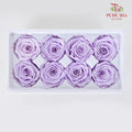 8 Bloom Preservative Rose - Periwinkle