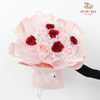 Soap Rose Bouquet (10 Stems)