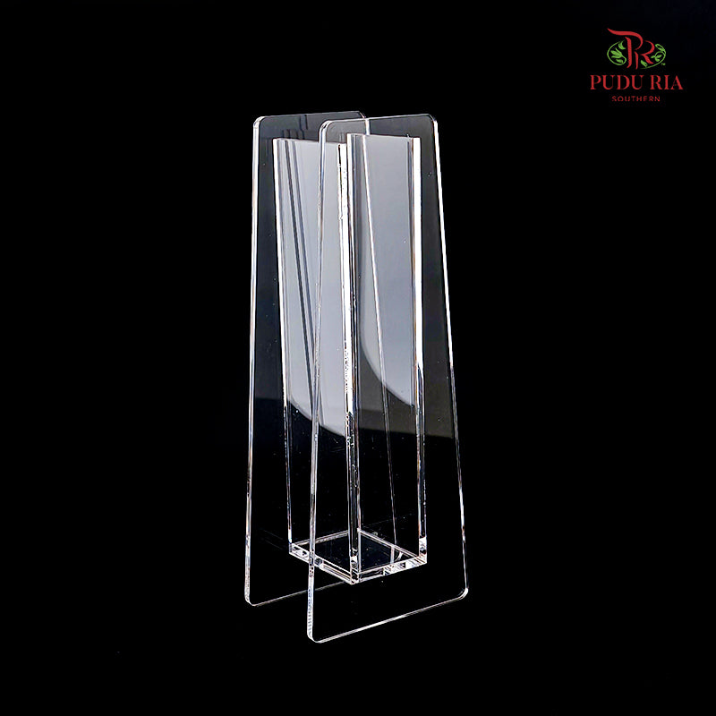 Slim Rectangular Acrylic Vase - FBA160#2