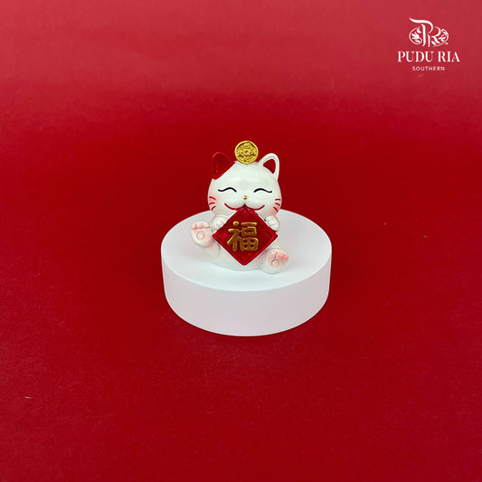Lucky Cat Wishing Banner - Fu