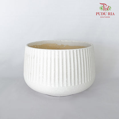 JBC-G23 Pearl White Pot