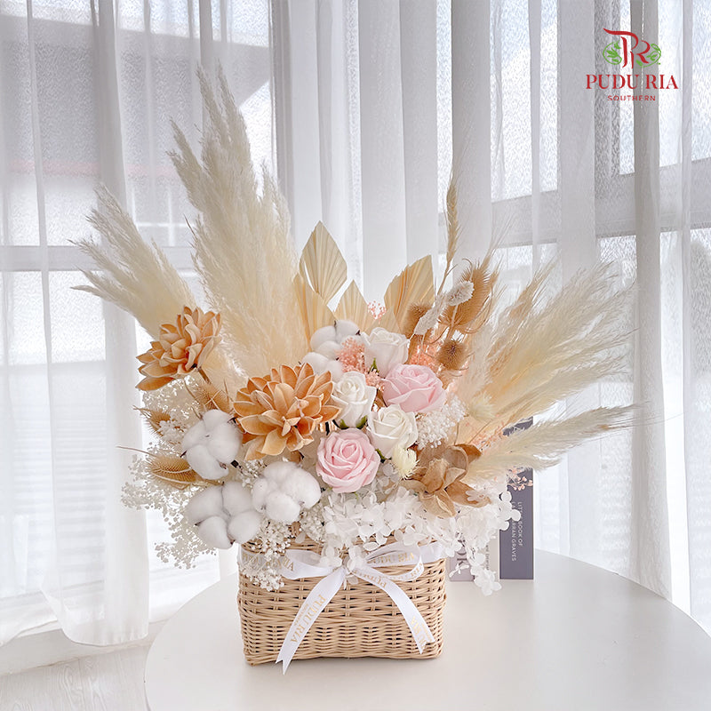 Soap Rose Flower Arrangement