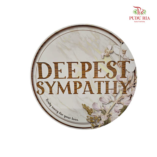 Decoration Cards Deepest Sympathy - FBD177