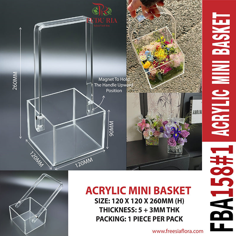 Acrylic Mini Basket - FBA158#1