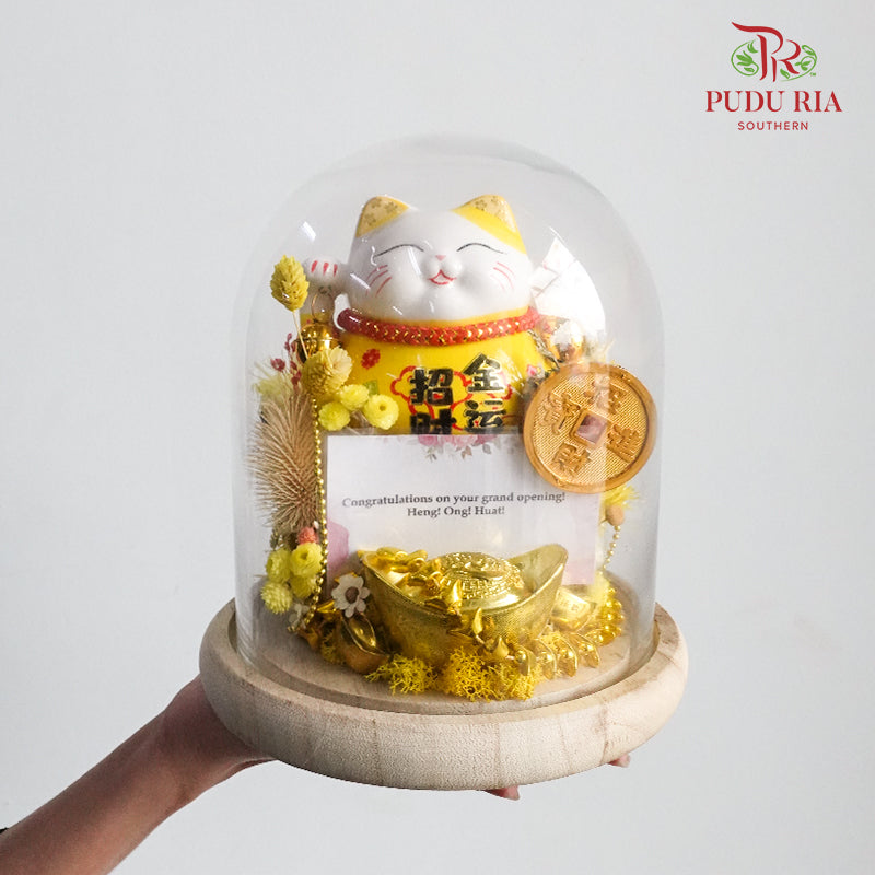 Grand Opening Lucky Cat Arrangement - Pudu Ria Florist Southern