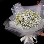 Matricaria & Baby Breath Bouquet