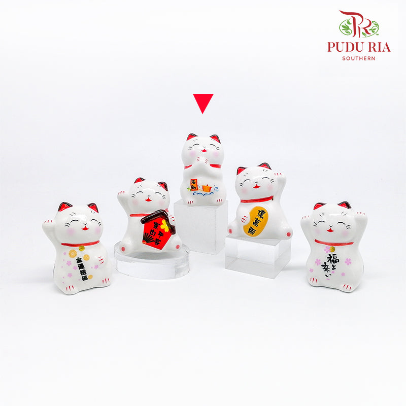 2' Lucky Cat FBA043#3 - Pudu Ria Florist Southern