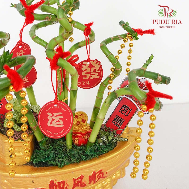 CNY Potted Plant Arrangement 2024#52