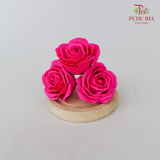 Korean Soap Flower Barbie Pink - FBA044#13