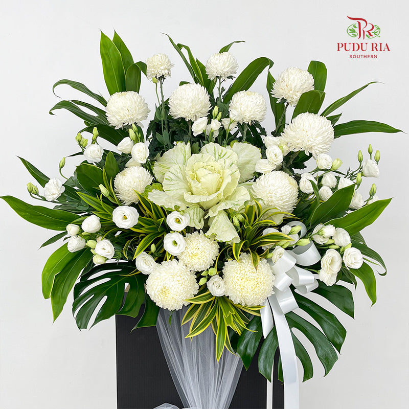 Condolence Flower Arrangement Stand #32