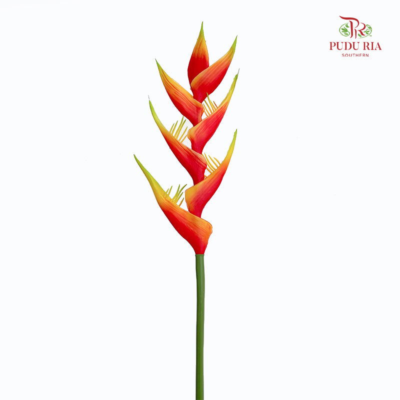 CNY Artificial Heliconia Spray 90cm - (2 Stems)