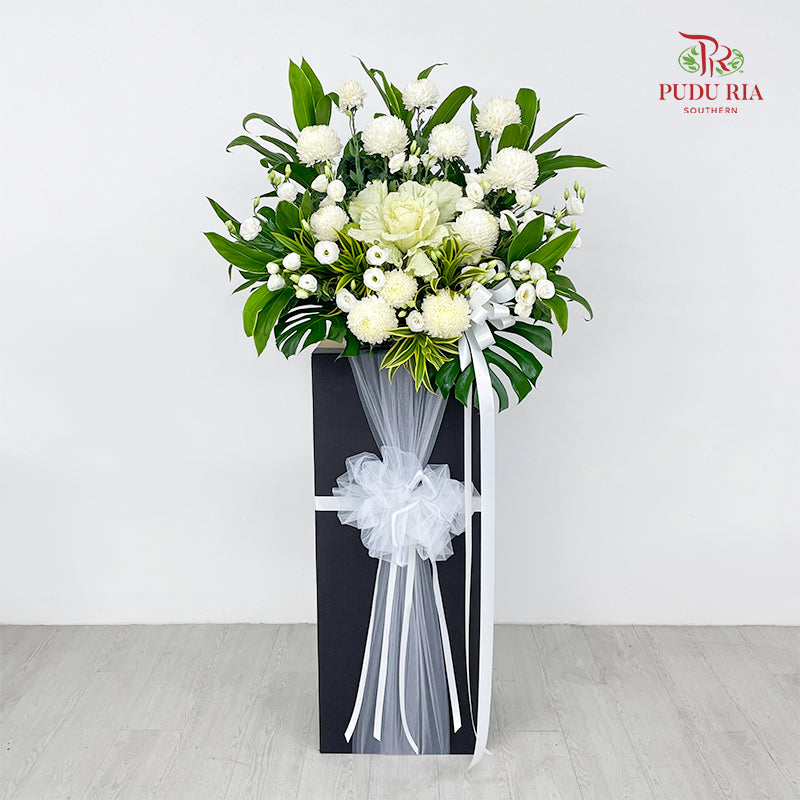 Condolence Flower Arrangement Stand #32
