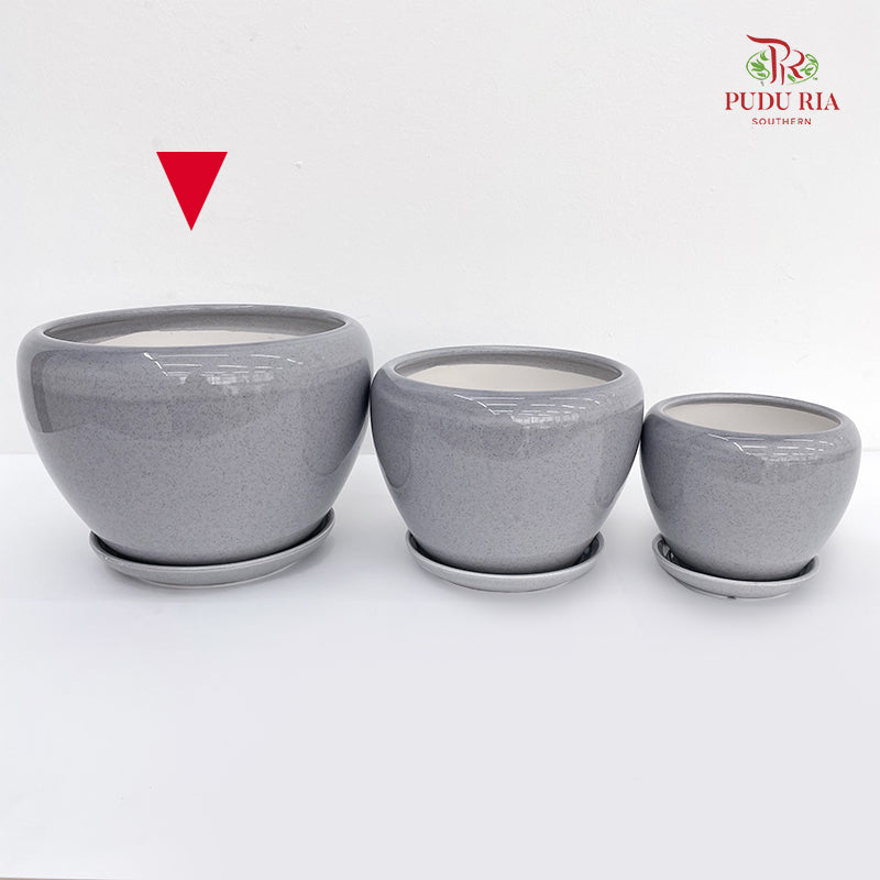 GS-9 Dark Grey Pot