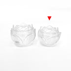Striped Lotus Vase