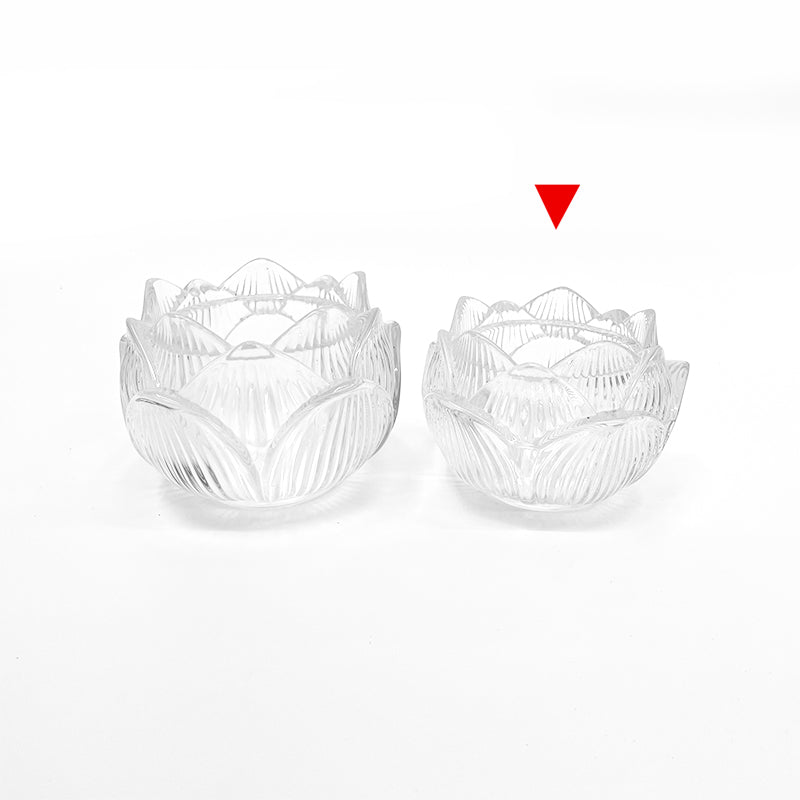 Striped Lotus Vase