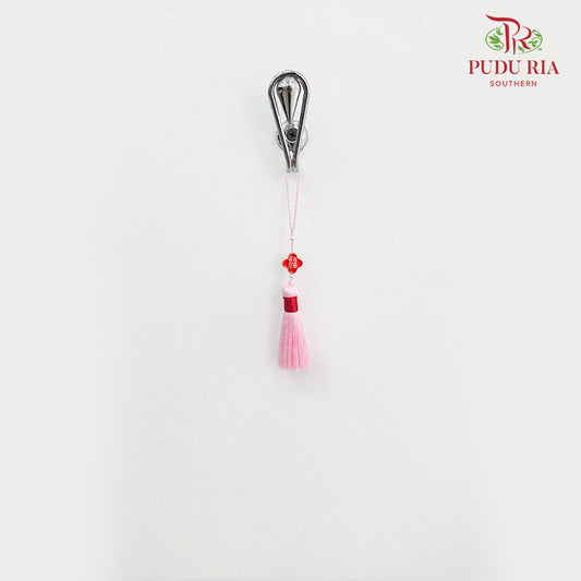 Mini Deco With Tassel Pink - Per Unit