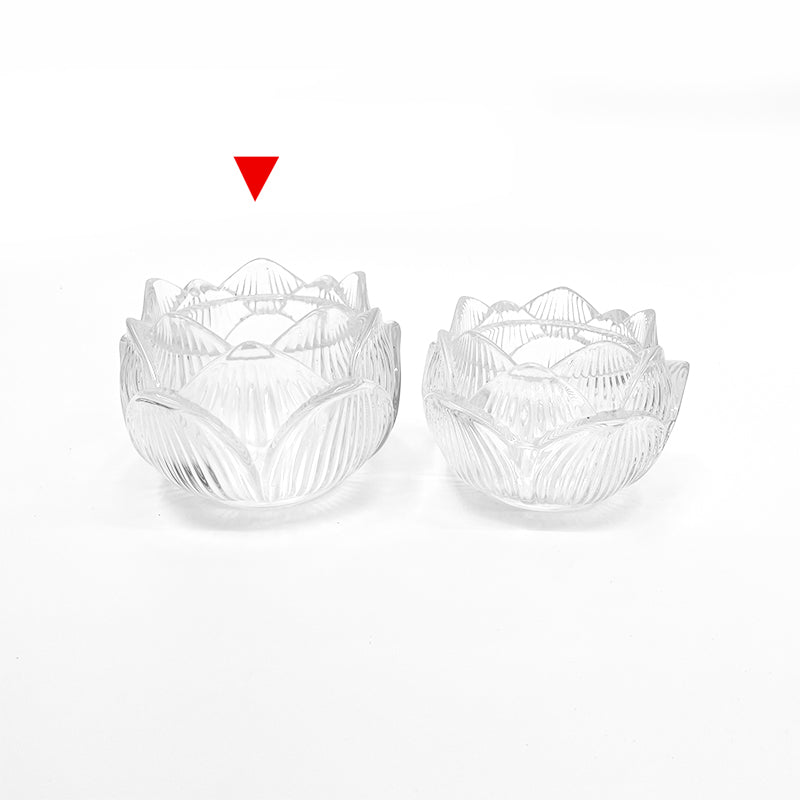 Striped Lotus Vase