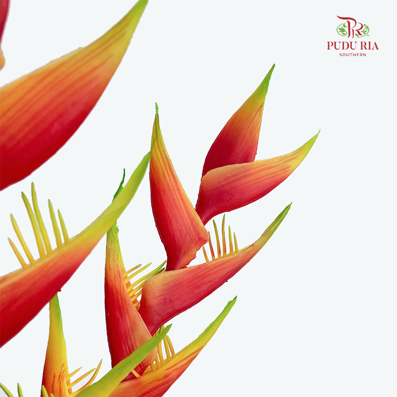 CNY Artificial Heliconia Spray 90cm - (2 Stems)