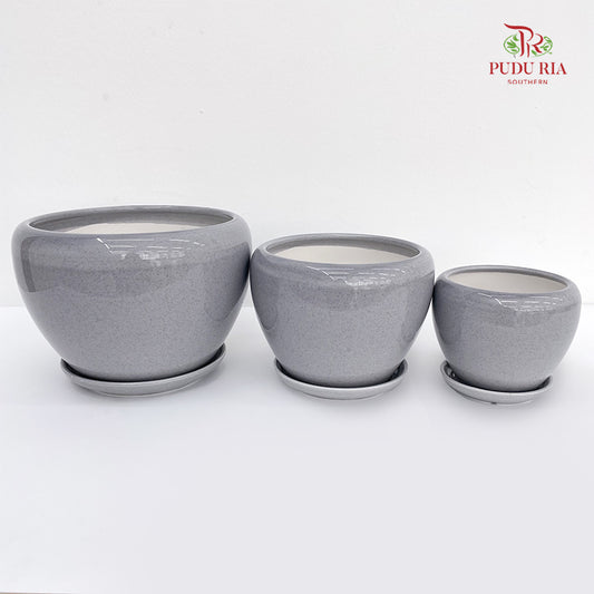 GS-9 Dark Grey Pot