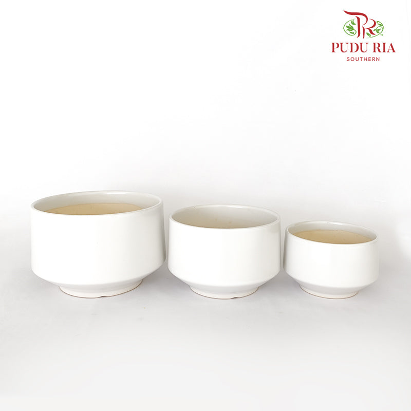 JT-266 White Pot