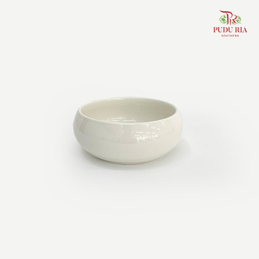 B-DWQ White Short Pot