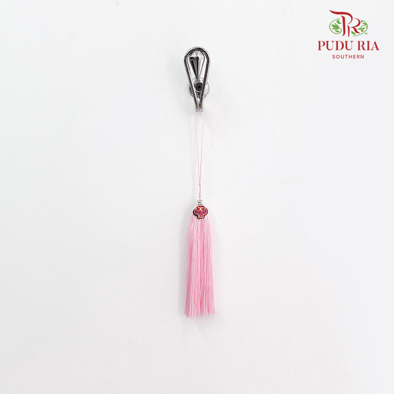 Small Deco With Tassel Pink - Per Unit