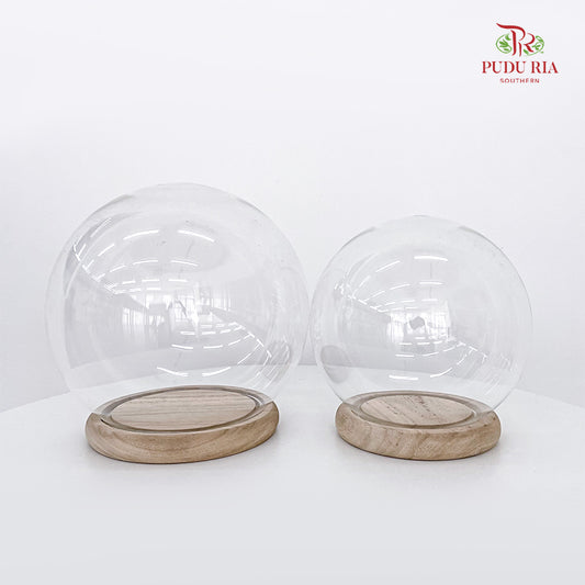 Round Cloche Bell Jar (18CM - 22CM)